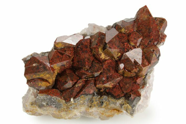 Thunder Bay Smoky Amethyst Cluster with Hematite - Canada #349923